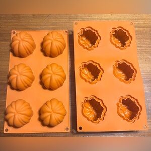 Hobby Lobby Orange Pumpkin Silicone Molds